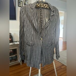 Lucky Brand Linen Blazer